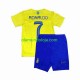 Camisola Al-Nassr Ronaldo 7 Criança Equipamento Primeiro 2023-2024 Manga Curta